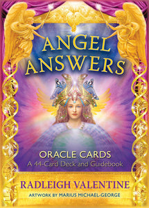 Angel Answers Oracle Cards   Author: Radleigh Valentine