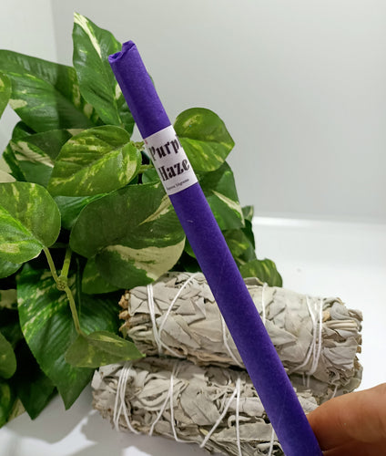 Moondance Purple Haze Hand Rolled Incense 8 sticks