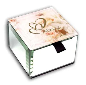 Forever & Always Mirror Ring Box