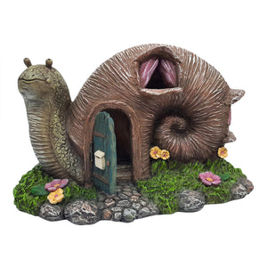 Fairy Garden Snail House (w/Opening Door)