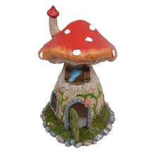 Red Mushroom House w/Opening Door