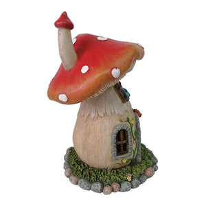 Red Mushroom House w/Opening Door