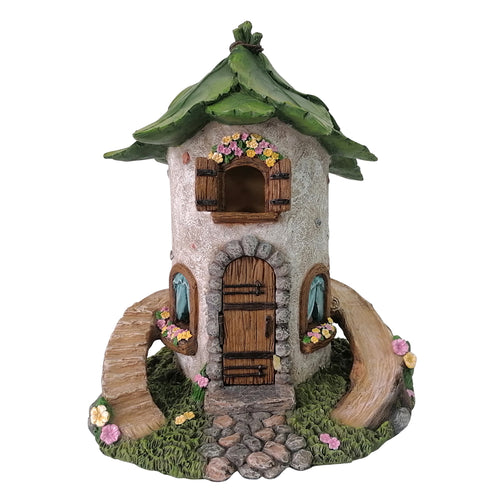 Fairy House w/Slide and Opening Door