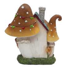 Slim Mushroom Fairy House LED Light-Up 20cm