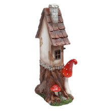 Mushroom House LED Light-Up 30cm