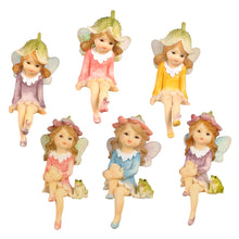 Flower Garden Shelf Sitting Fairy  6 styles