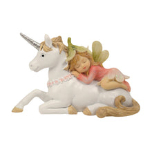 Flower Garden Fairy Sleeping on Unicorn 2 styles