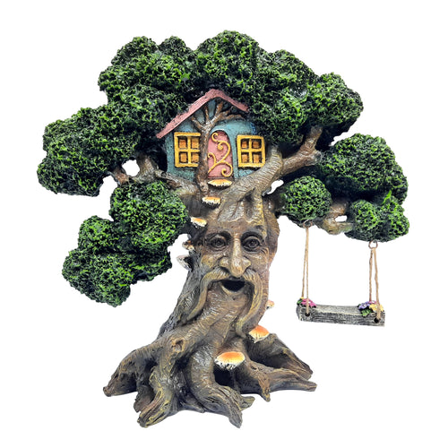 Wisdom Fairy Tree House w/Swing 25cm